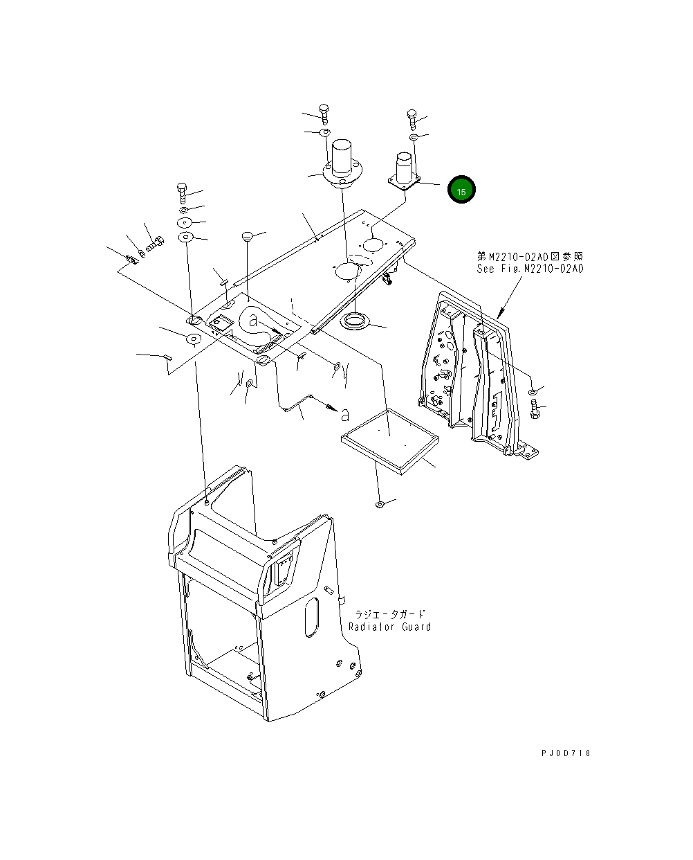 Труба 11Y-54-11320 Komatsu