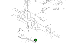 Трубка 154-43-41430 Komatsu
