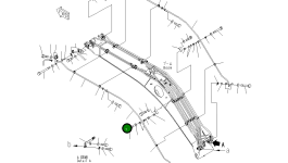 Трубка 207-62-KA861 Komatsu