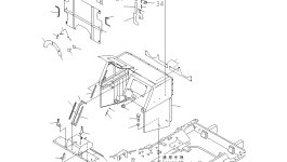 Уплотнение 427-54-21520 Komatsu