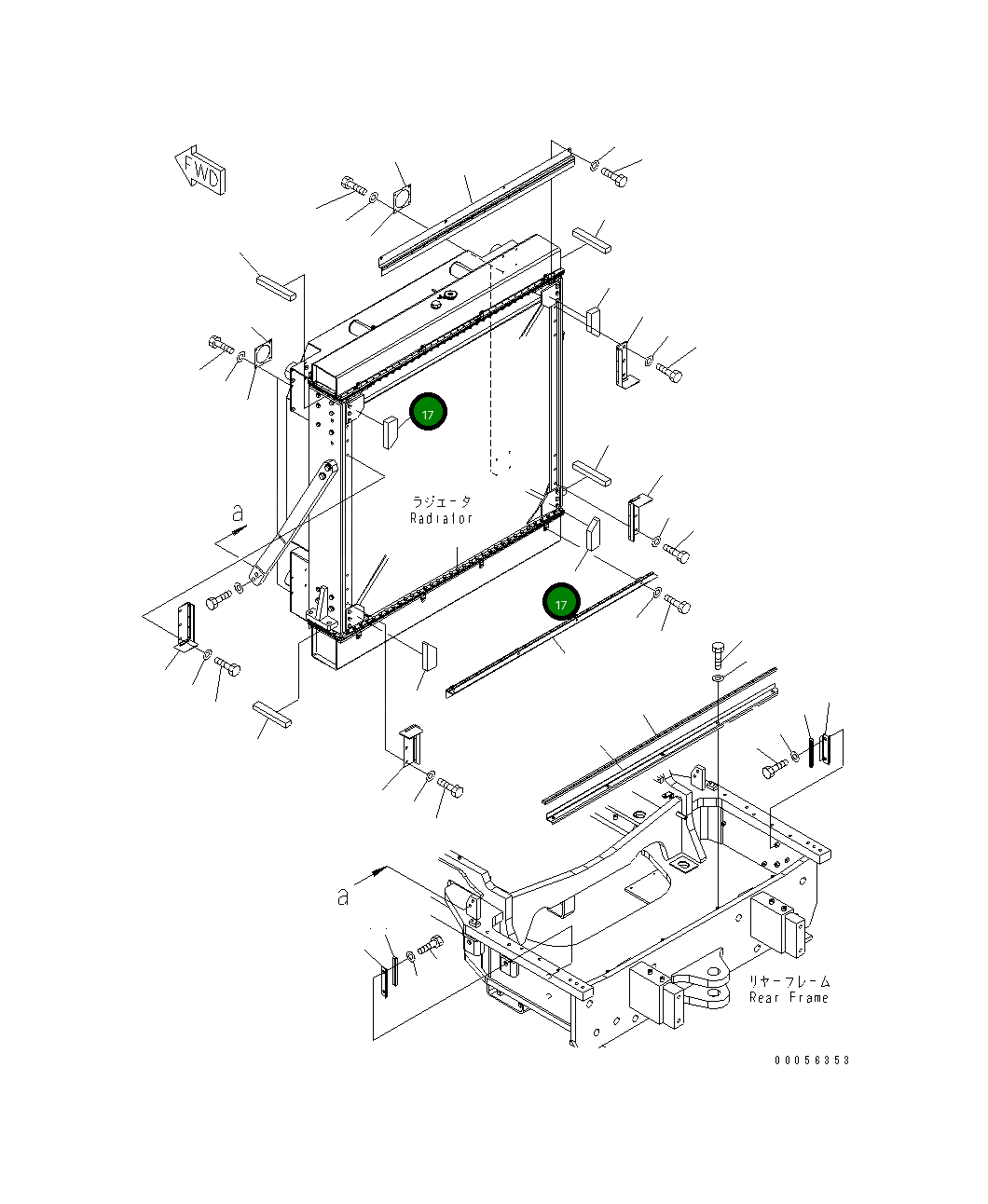 Уплотнение 427-03-32170 Komatsu