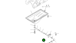 Труба M711038843740 Komatsu