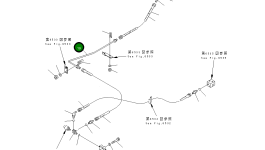 Трубка 8242-62-1290 Komatsu