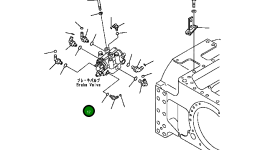Угловой штуцер 02782-10423 Komatsu