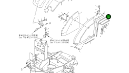 Уплотнение 22M-54-19570 Komatsu