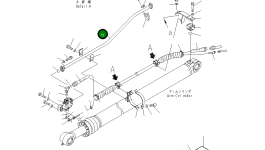 Трубка 206-62-73340 Komatsu