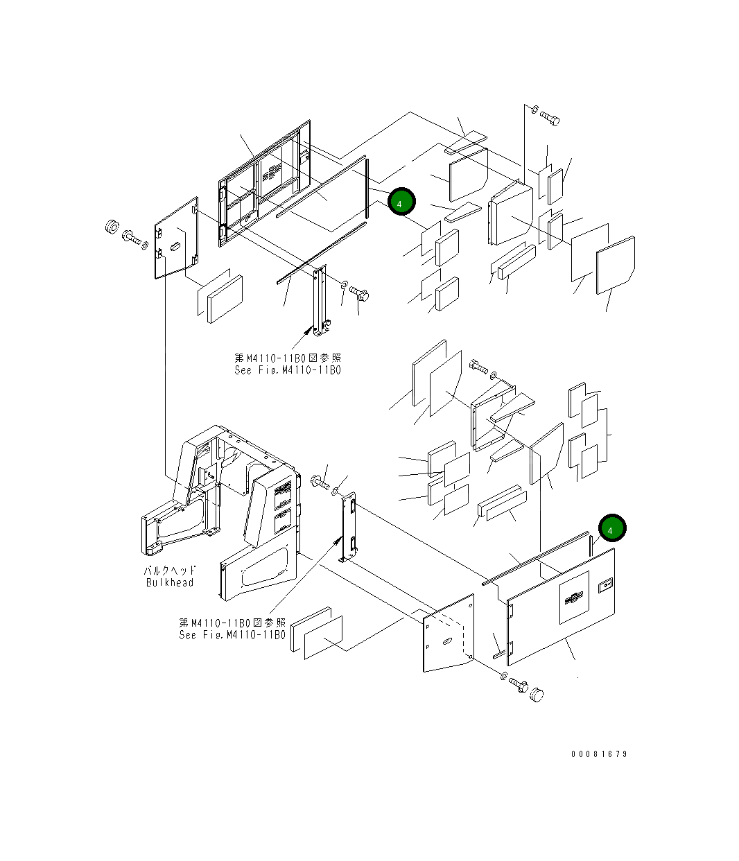 Уплотнение 417-54-12580 Komatsu