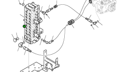 Управляющий клапан 3F1065059 Komatsu