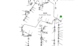 Трубка 423-43-27470 Komatsu