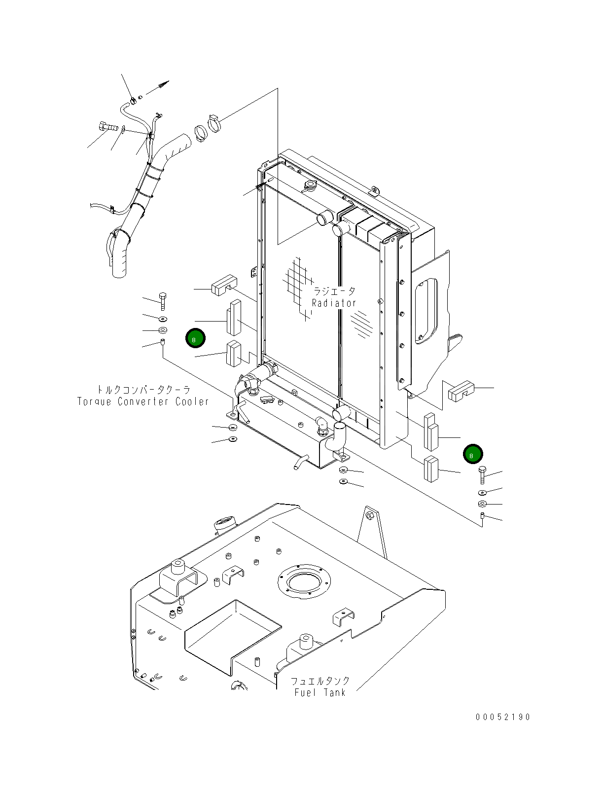 Уплотнение 424-Z84-H990 Komatsu