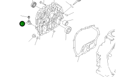 Угловой штуцер YM23112-010007 Komatsu