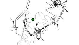 Трубка 424-16-11250 Komatsu