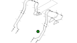 Трубка 416-V88-3132 Komatsu