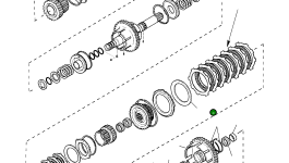 Тарельчатая пружинная шайба CAO140117 Komatsu