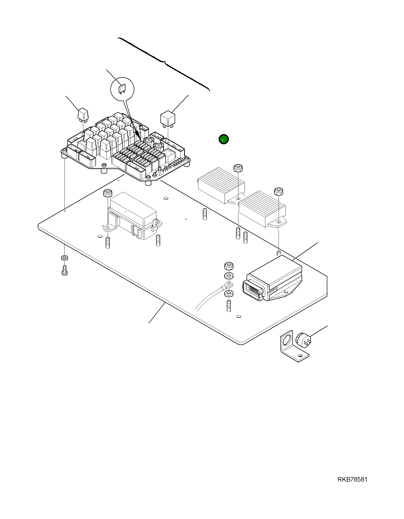 Указатель поворота 21W-06-R1960 Komatsu