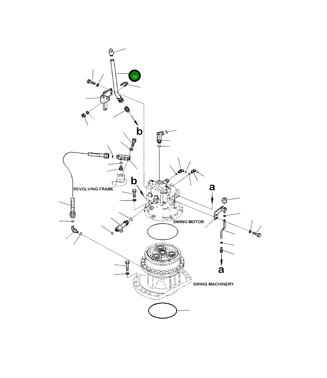 Трубка 206-26-73420 Komatsu