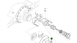 Уплотнение 4180-7104 Komatsu