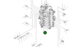 Управляющий клапан 723-48-27803 Komatsu