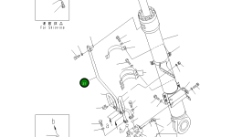 Трубка 209-62-43840 Komatsu