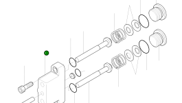 Цилиндр 1100534307 Komatsu