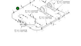 Трубка 8287-70-1621 Komatsu