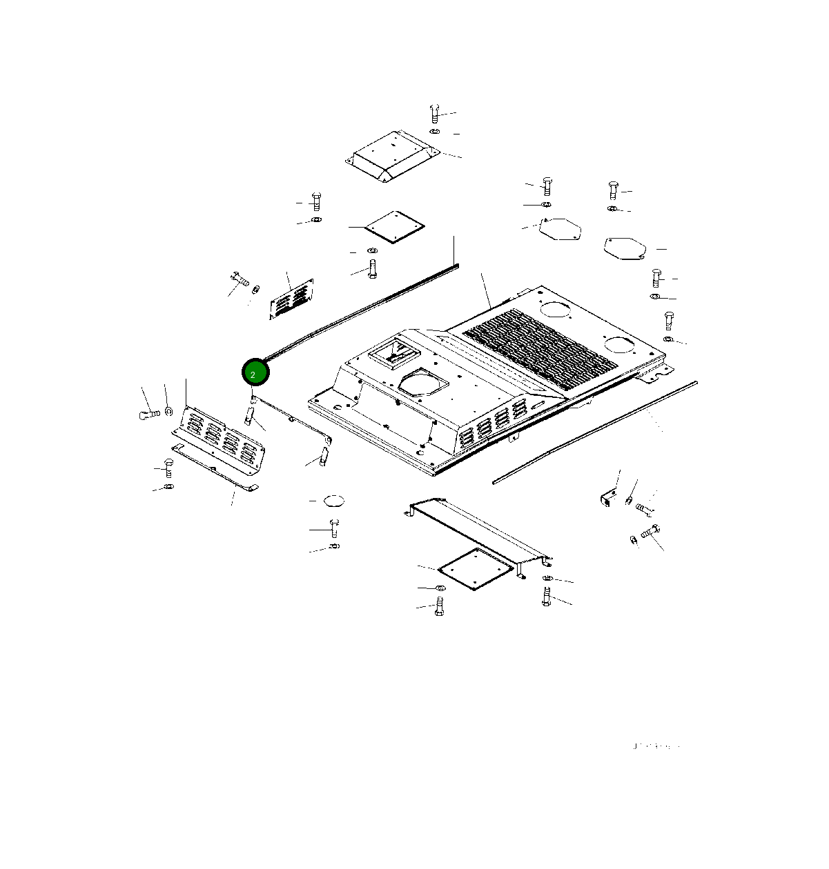 Уплотнение 423-54-61711 Komatsu