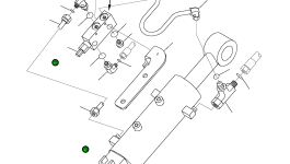 Трубка 22F-60-23150 Komatsu