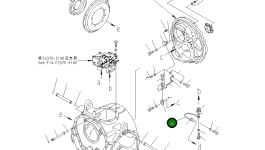 Трубка 198-22-62390 Komatsu