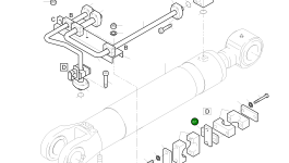 Фиксатор 982 213 40 Komatsu