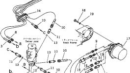 Трубка 20D-62-41210 Komatsu