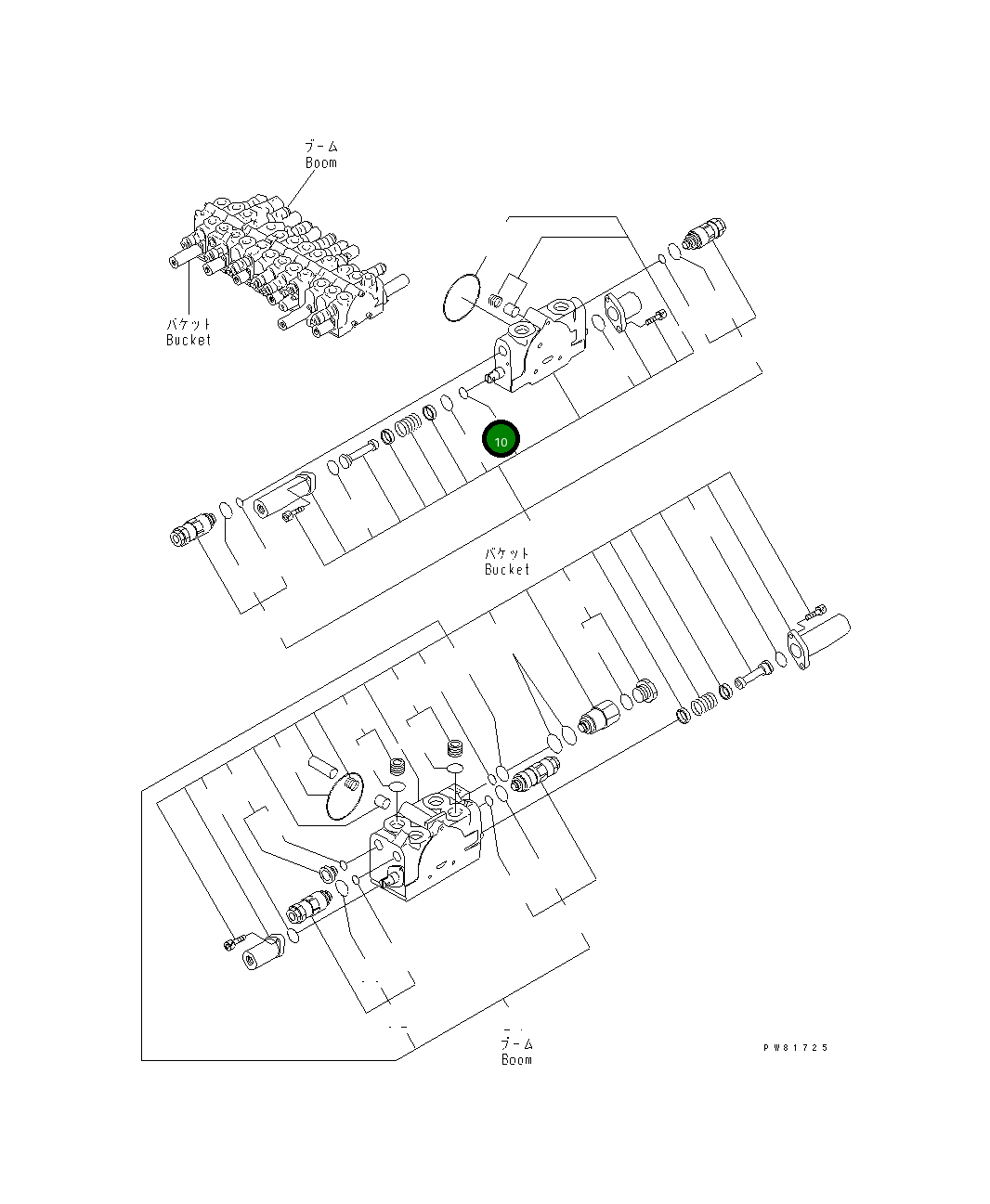 Уплотнительное кольцо YM172425-74200 Komatsu