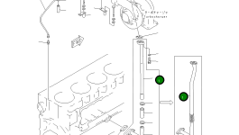 Труба 6162-53-8130 Komatsu