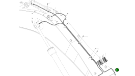 Труба 182-00100 Komatsu
