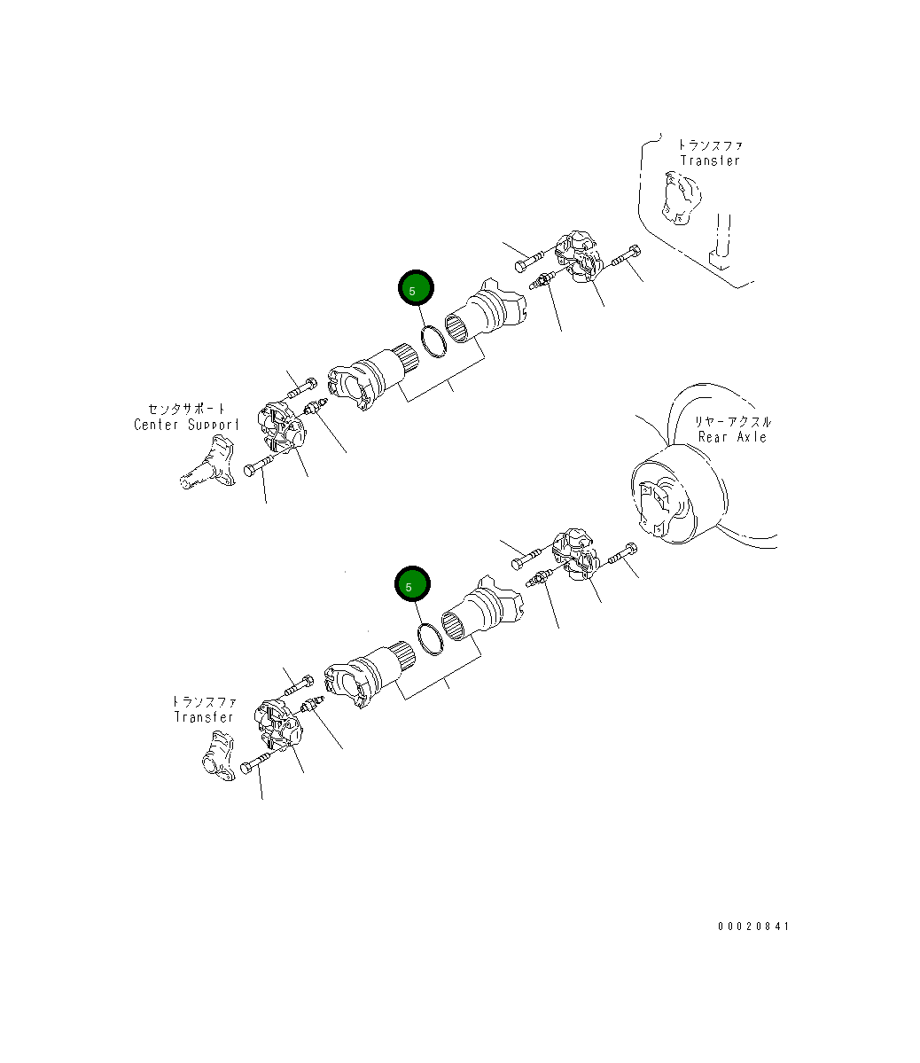 Уплотнение 42C-20-12650 Komatsu