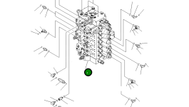 Управляющий клапан 723-47-26101 Komatsu
