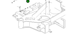 Трубка 20C-46-21640 Komatsu