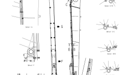 Трубка 207-70-KG830 Komatsu