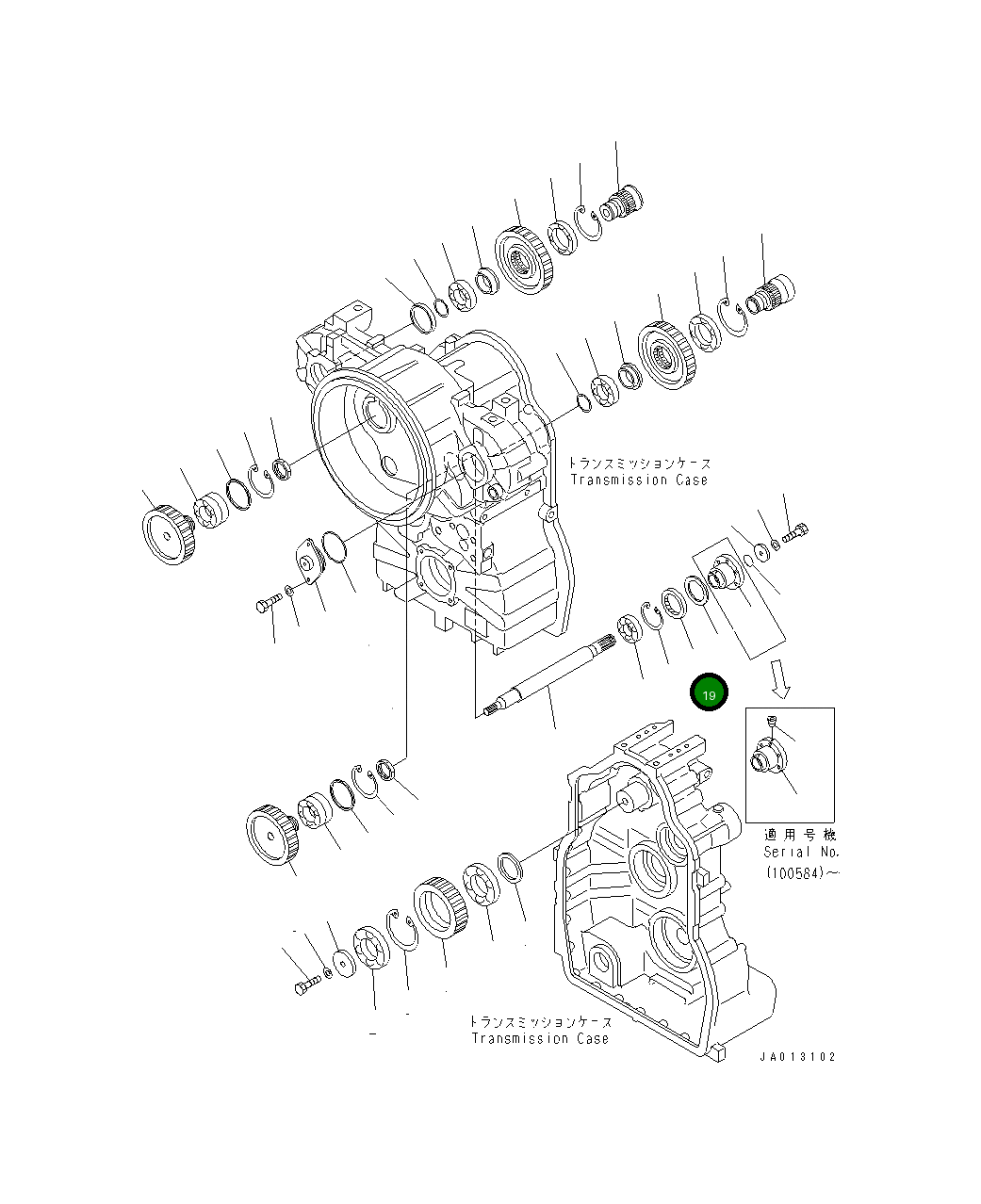 Уплотнение 417-15-13690 Komatsu