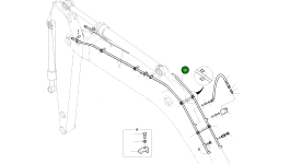 Труба 140-00731 Komatsu