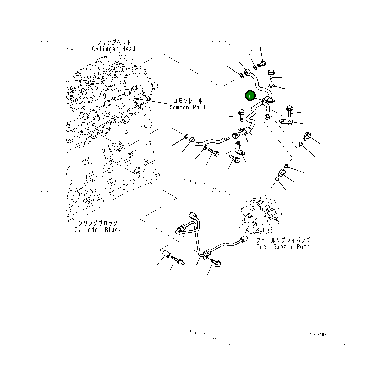Уплотнение 6735713821 Komatsu