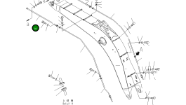 Трубка 209-62-78280 Komatsu