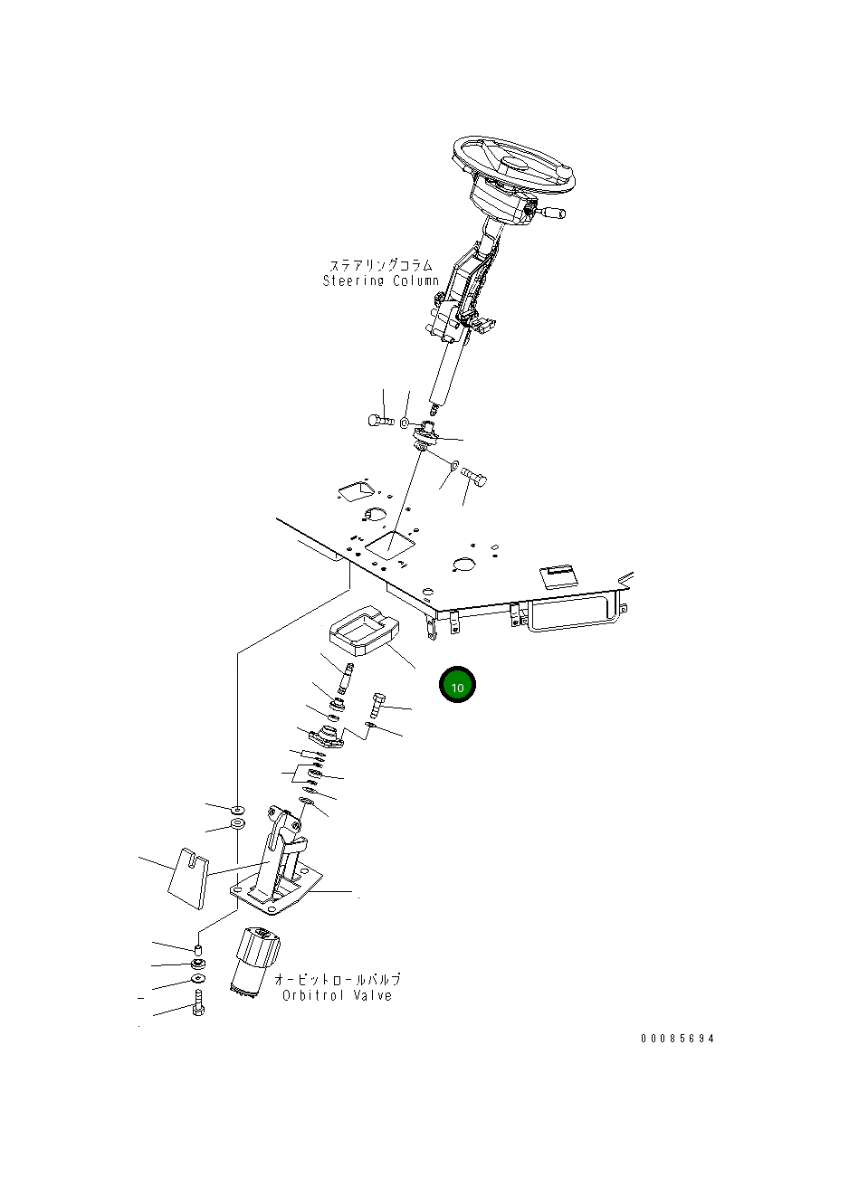 Уплотнение 419-40-42140 Komatsu