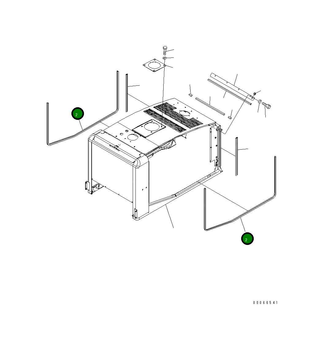 Уплотнение 418-54-32480 Komatsu
