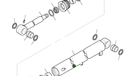 Цилиндр 3F3099054 Komatsu