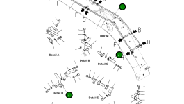 Трубка 206-62-35560 Komatsu