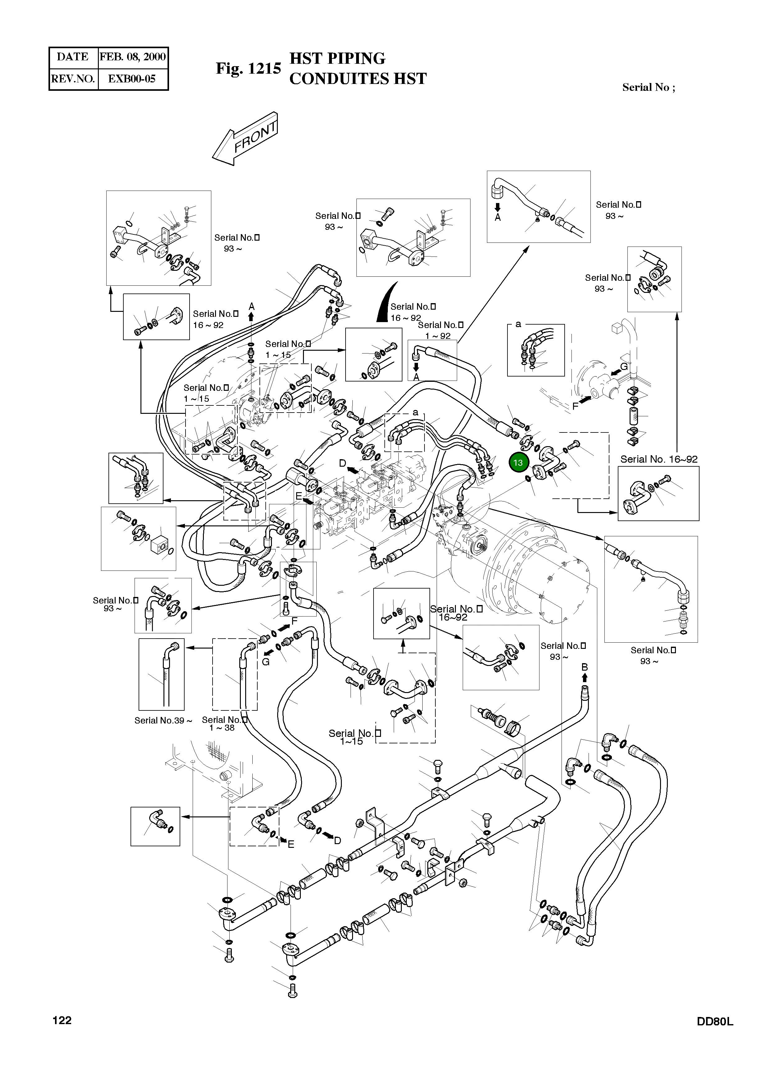 Труба 5183-3376 Komatsu