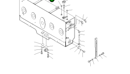 Топливный бак 21T-04-64311 Komatsu
