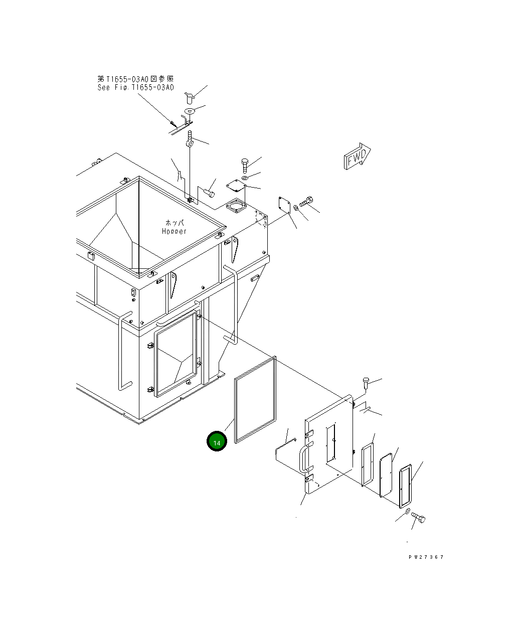 Уплотнение 09412-00030 Komatsu