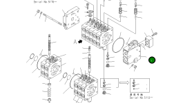 Управляющий клапан 723-15-11101 Komatsu