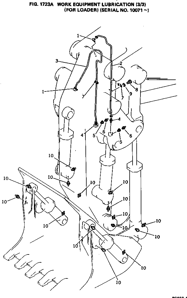 Трубка 209-72-16493 Komatsu